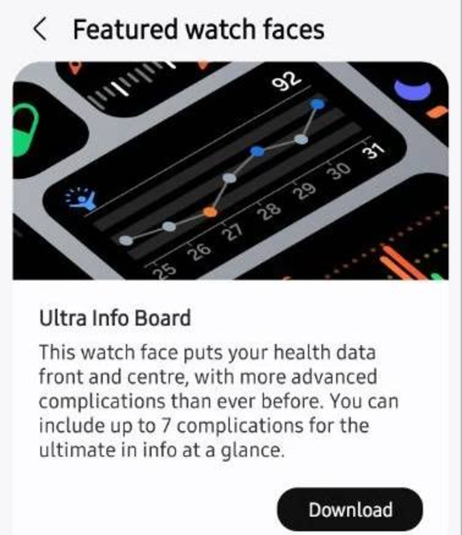 واچ فیس های one ui 6