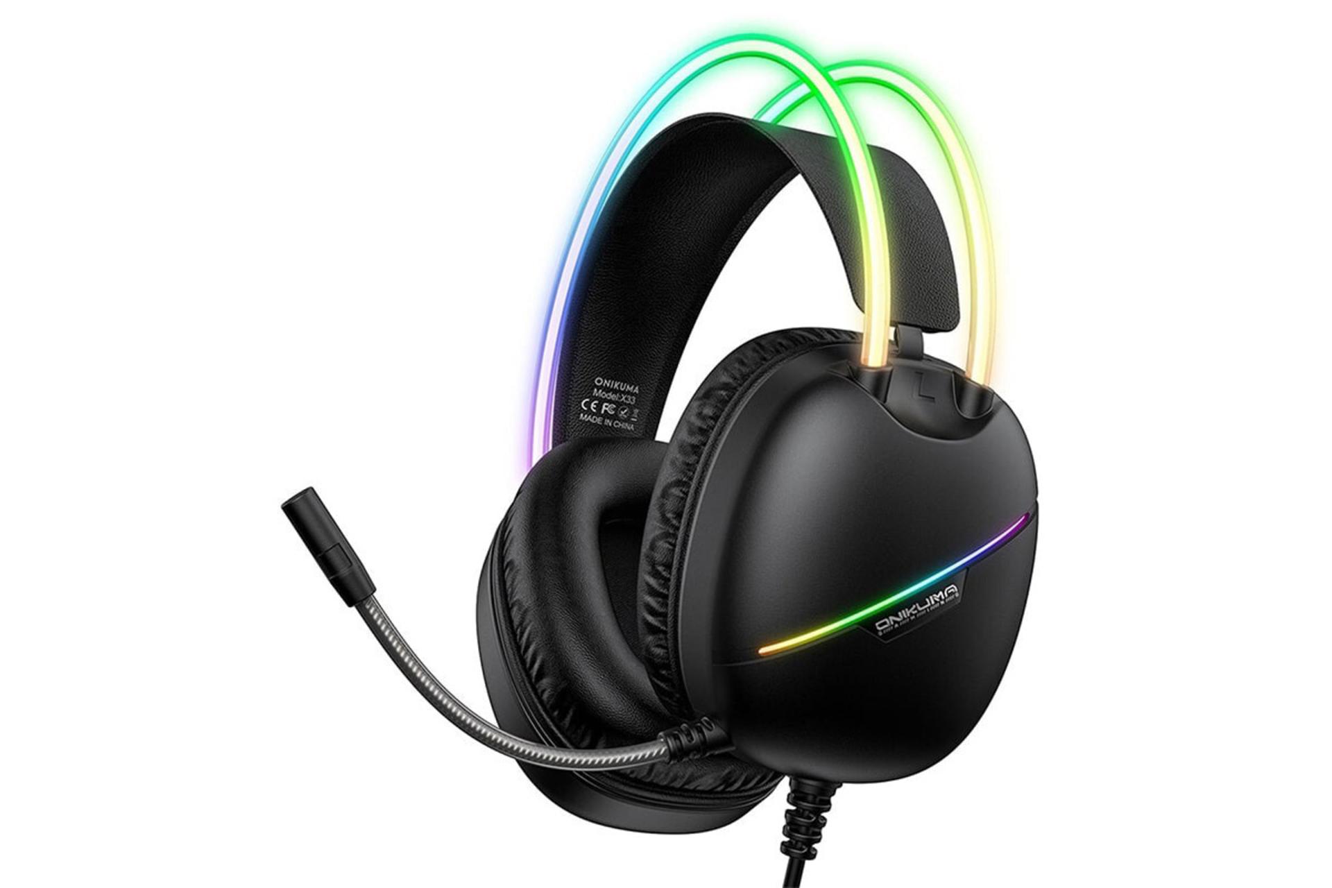 هدفون اونیکوما X33 رنگ مشکی