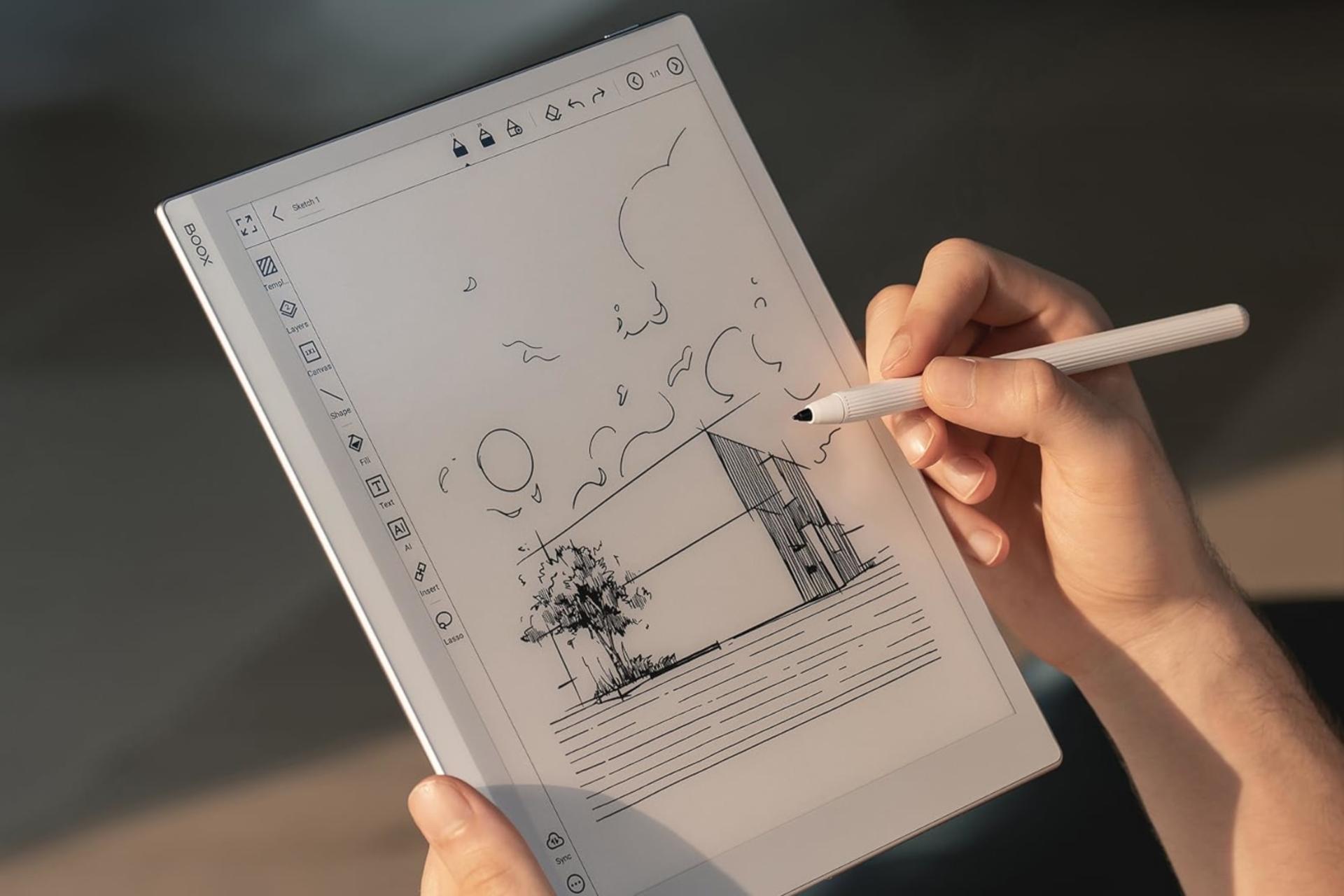 طراحی با کتابخوان انیکس بوکس ONYX BOOX Go 10.3