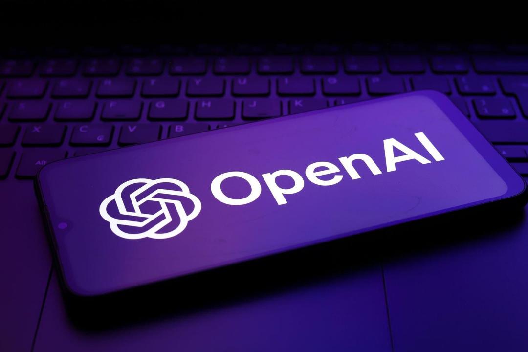 لوگو OpenAI اوپن ای آی به رنگ بنفش