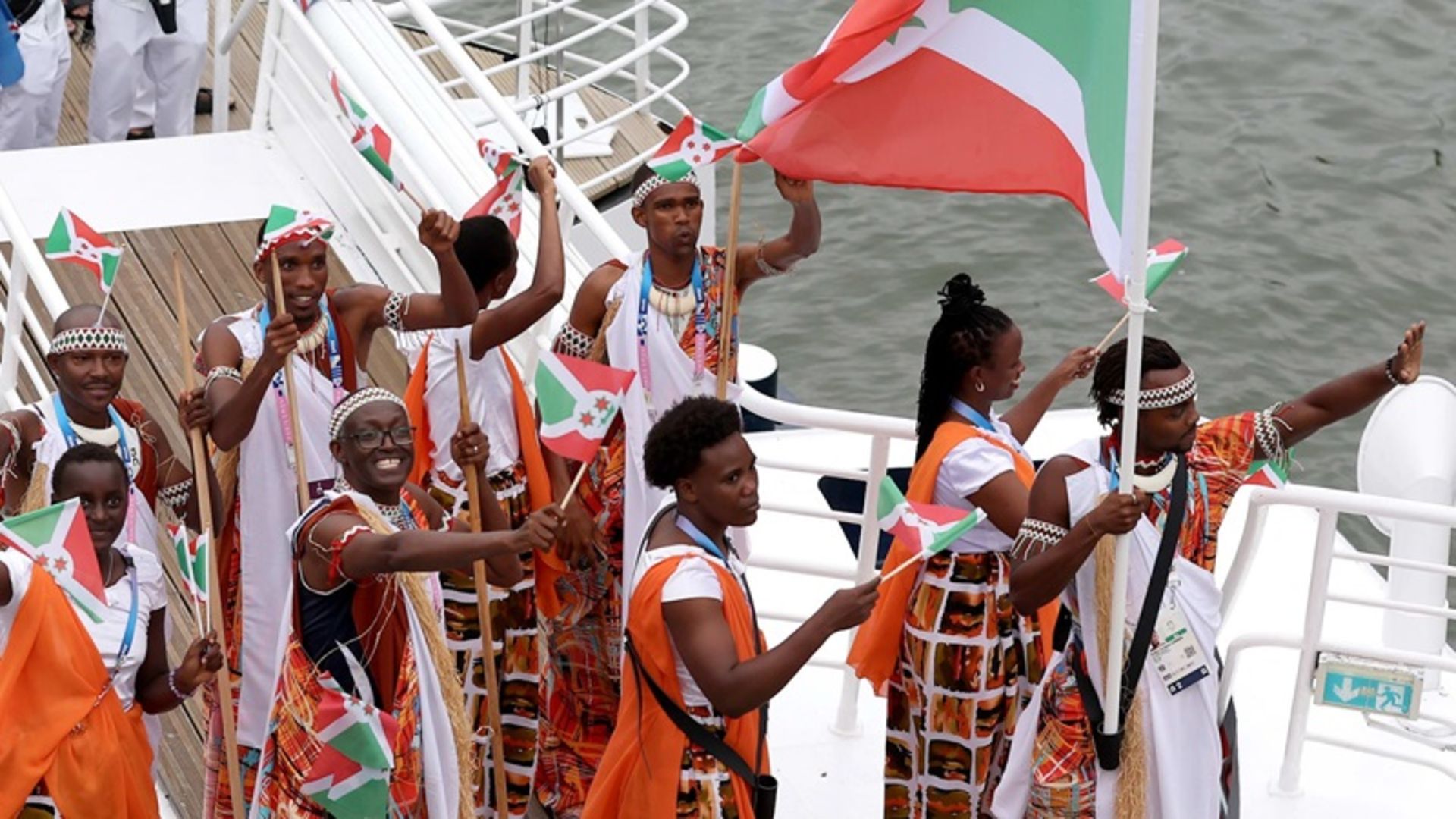 افتاحیه المپیک ۲۰۲۴ - کاروان بوروندی