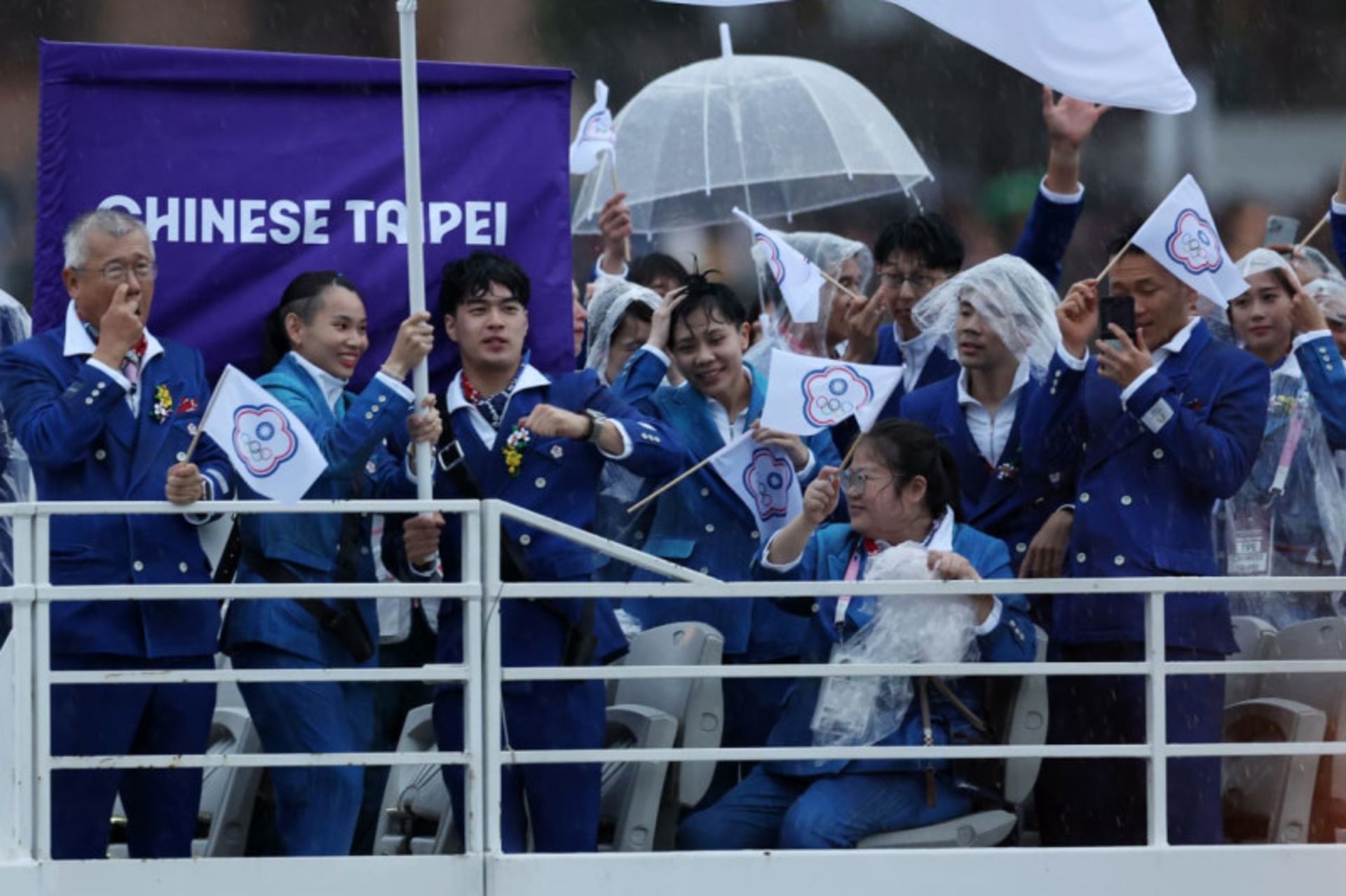 افتاحیه المپیک ۲۰۲۴ - کاروان چین تایپه