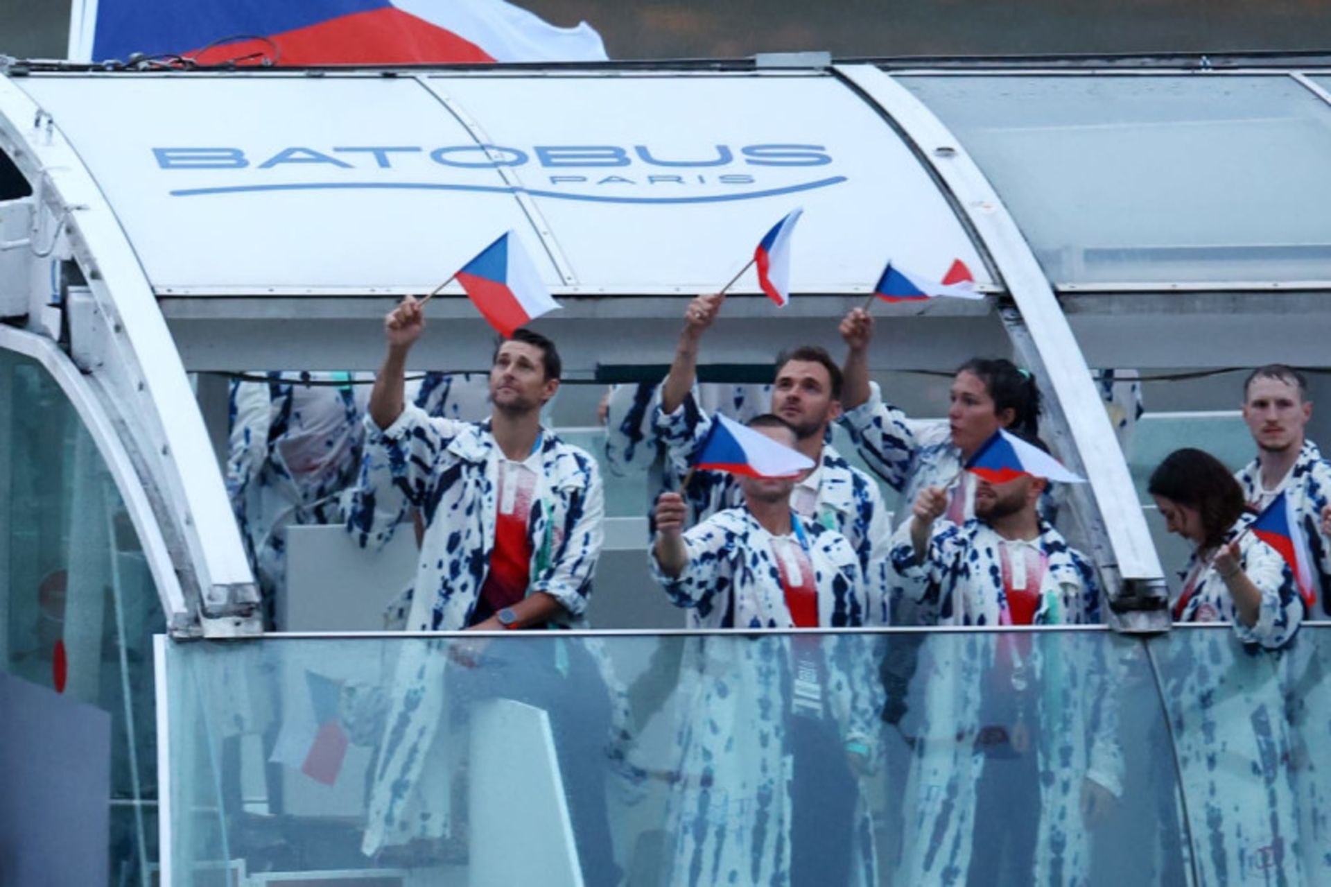 افتاحیه المپیک ۲۰۲۴ - کاروان جمهوری چک