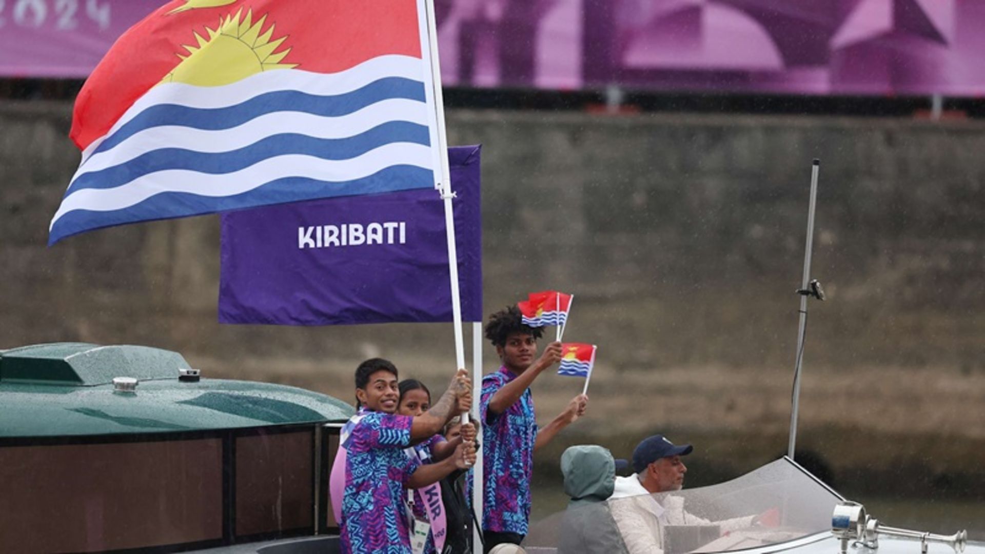 افتاحیه المپیک ۲۰۲۴ - کاروان کیریباتی