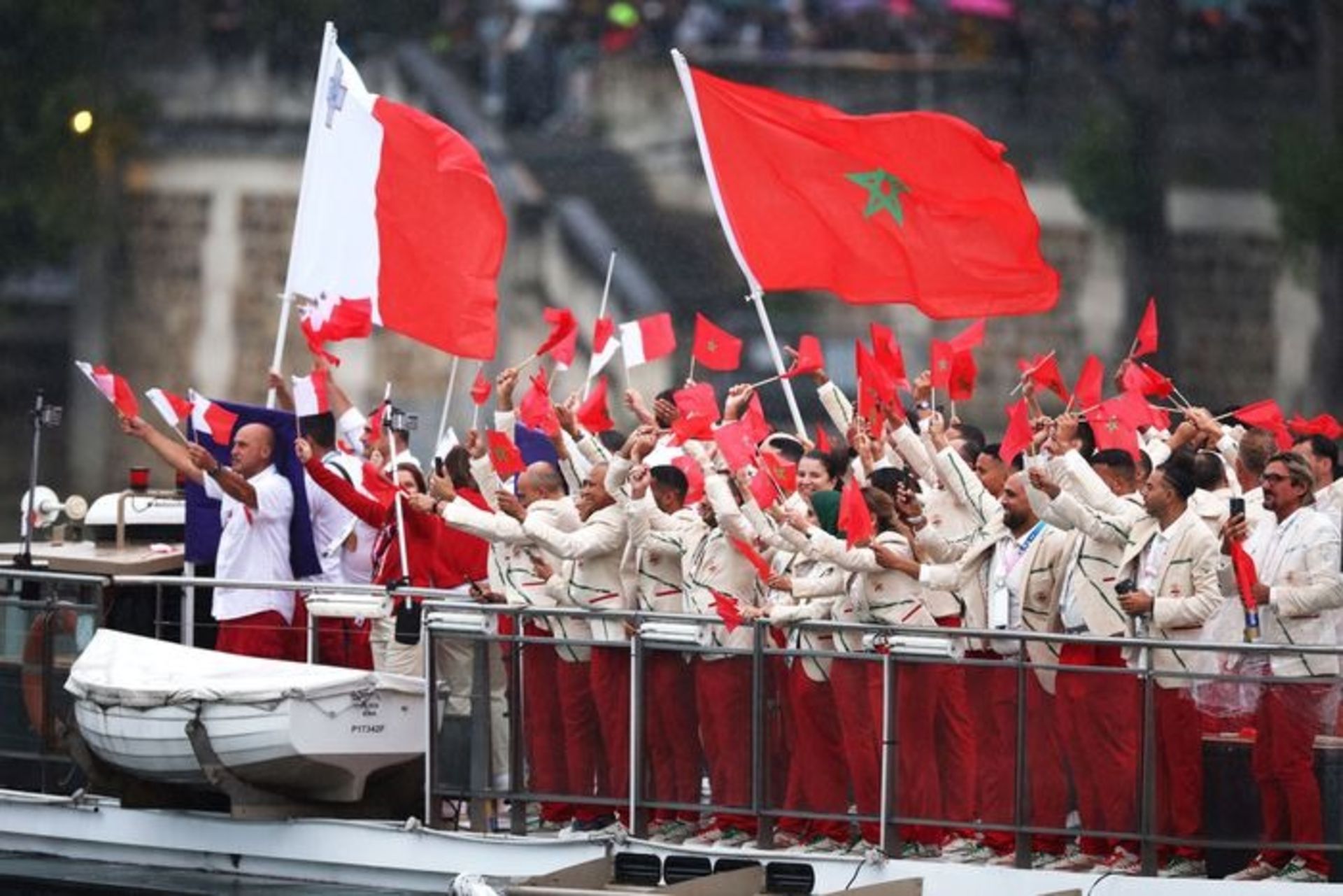 افتاحیه المپیک ۲۰۲۴ - کاروان مراکش