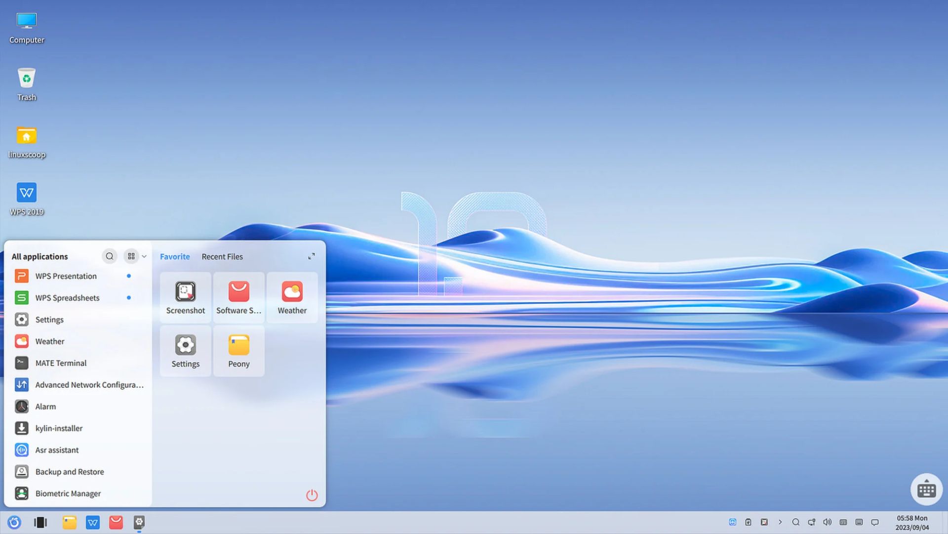 سیستم عامل openKylin