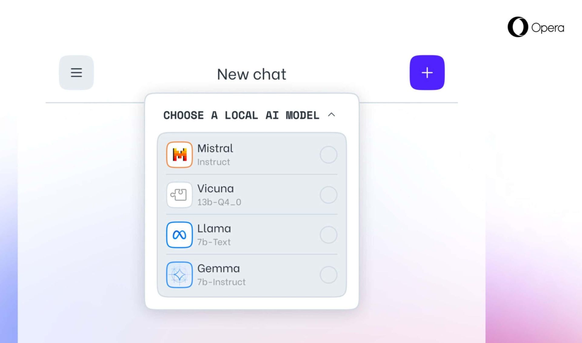 اجرای محلی هوش مصنوعی روی مروگر اپرا بدون اینترنت