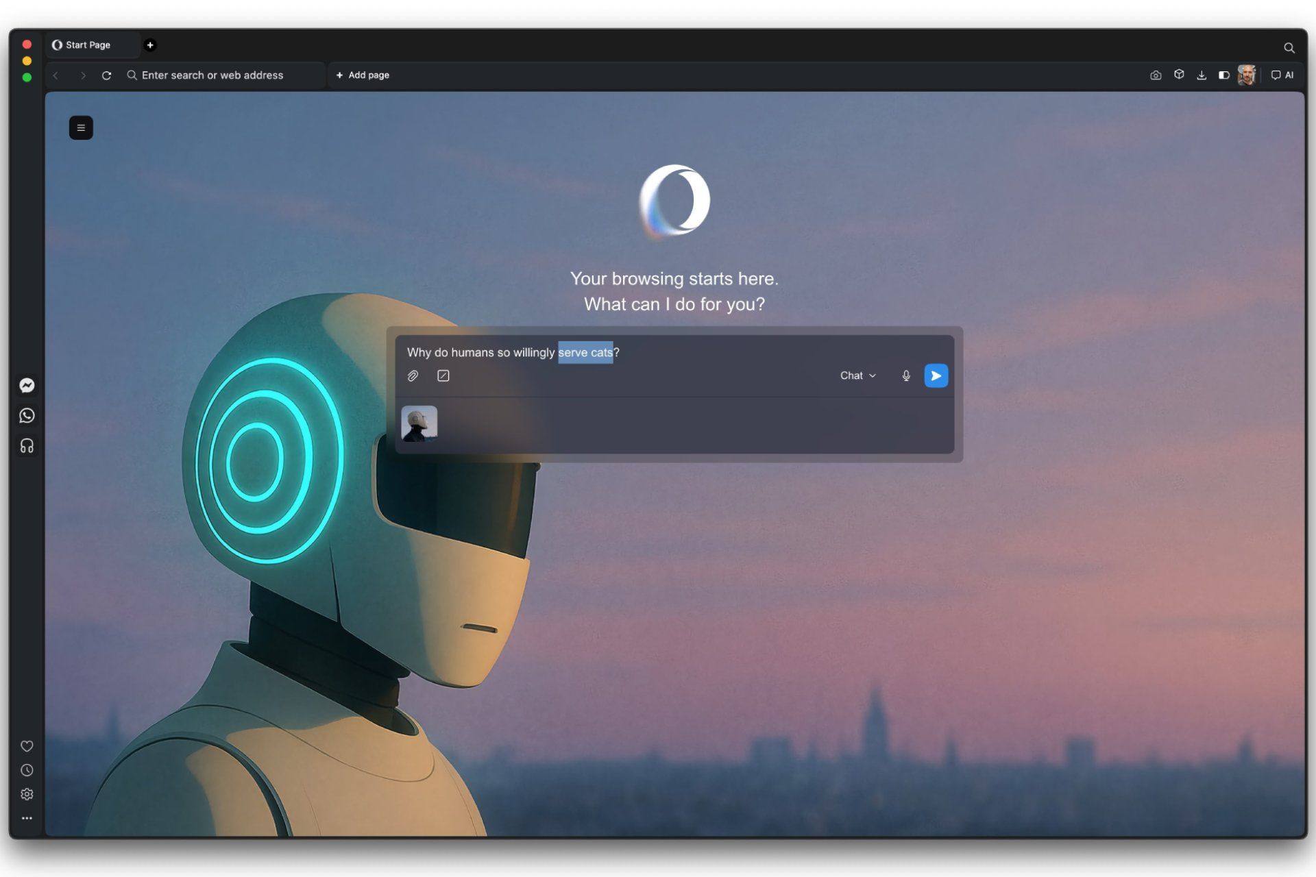 مرورگر اپرا نئون | Opera Neon