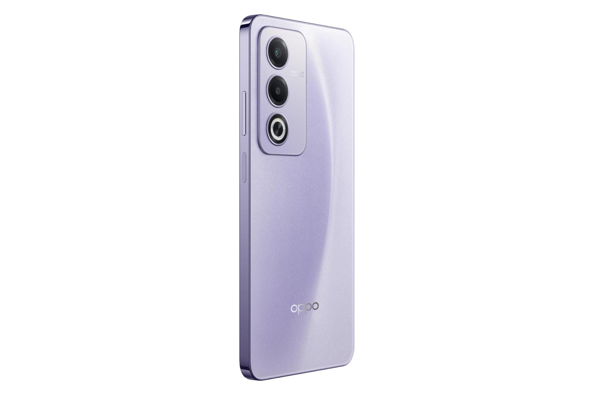 پنل پشت و چینش دوربین گوشی موبایل A3 پرو اوپو نسخه هند ارغوانی / Oppo A3 Pro India