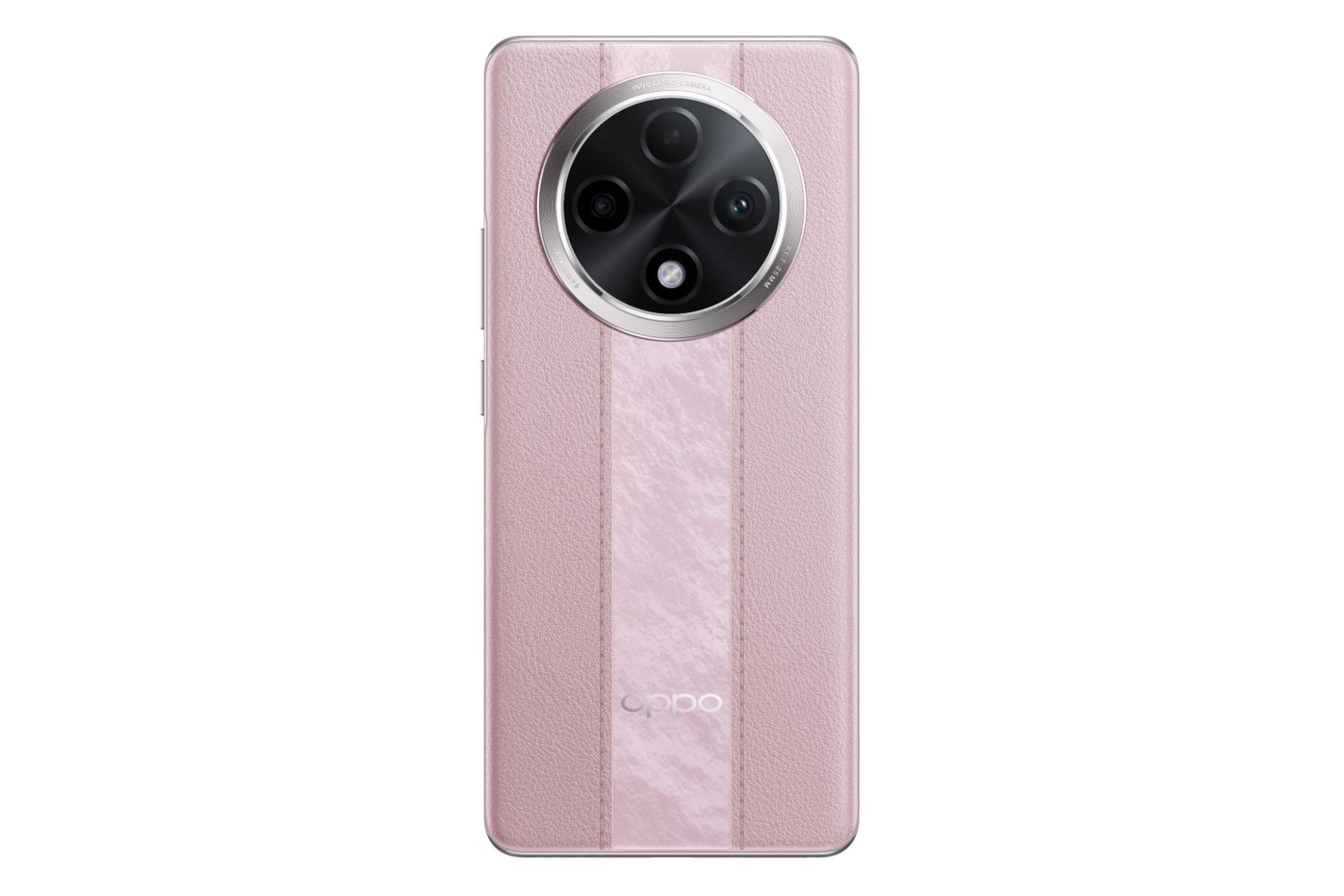 پنل پشت و چینش دوربین گوشی موبایل A3 پرو اوپو صورتی / Oppo A3 Pro