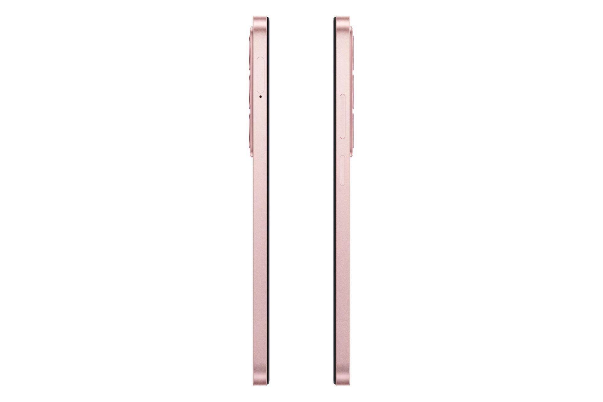لبه های کناری گوشی موبایل A3x اوپو نسخه چین صورتی / Oppo A3x China