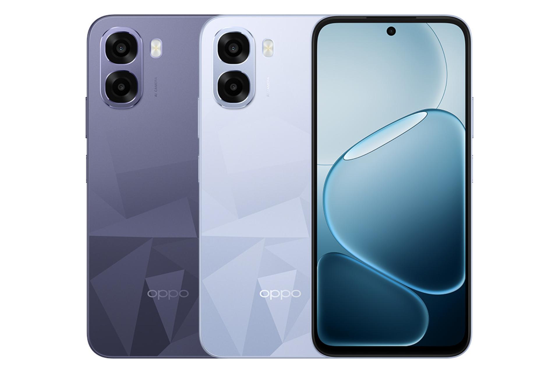 گوشی موبایل A6t اوپو 5G در رنگ های مختلف / Oppo A6t 5G