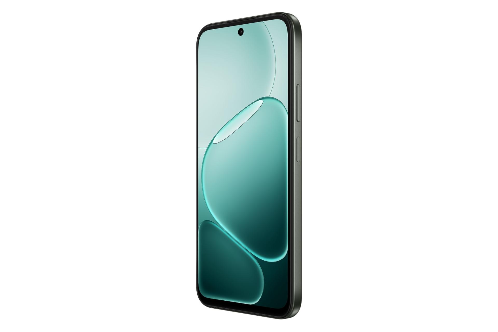 پنل جلو و صفحه نمایش گوشی موبایل اوپو Oppo A6x 5G سبز تیره