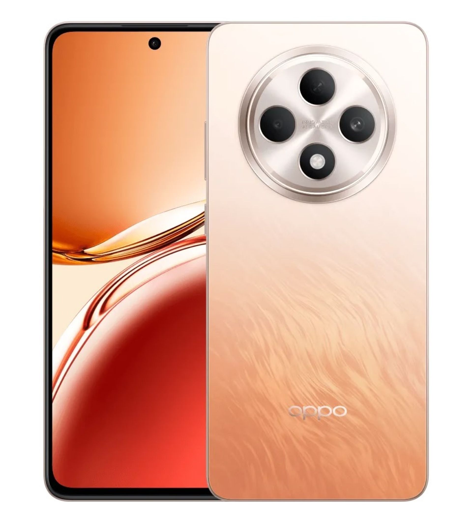 گوشی اوپو F27 در رنگ نارنجی