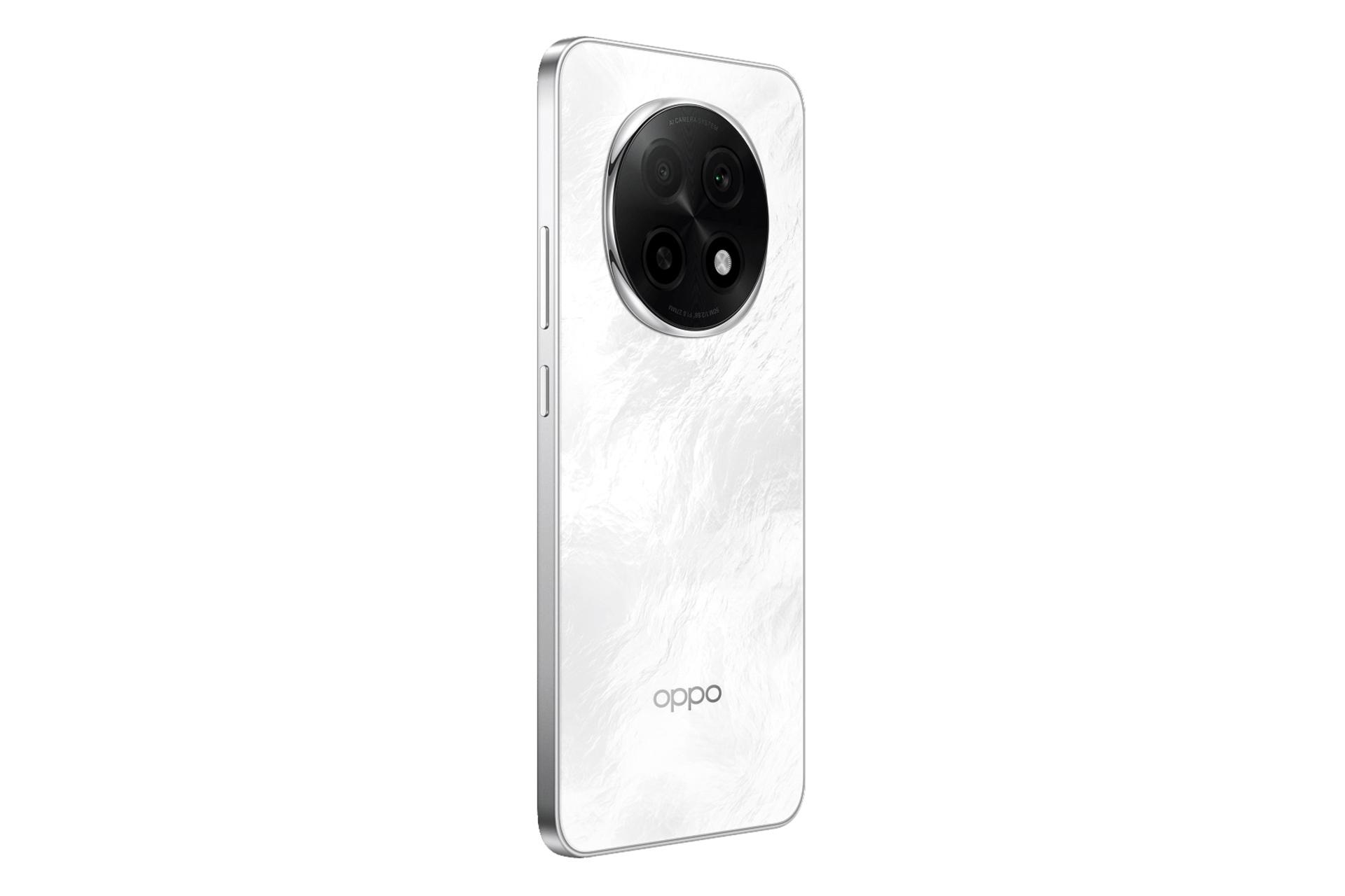 پنل پشت و چینش دوربین گوشی موبایل F29 پرو اوپو سفید / Oppo F29 Pro