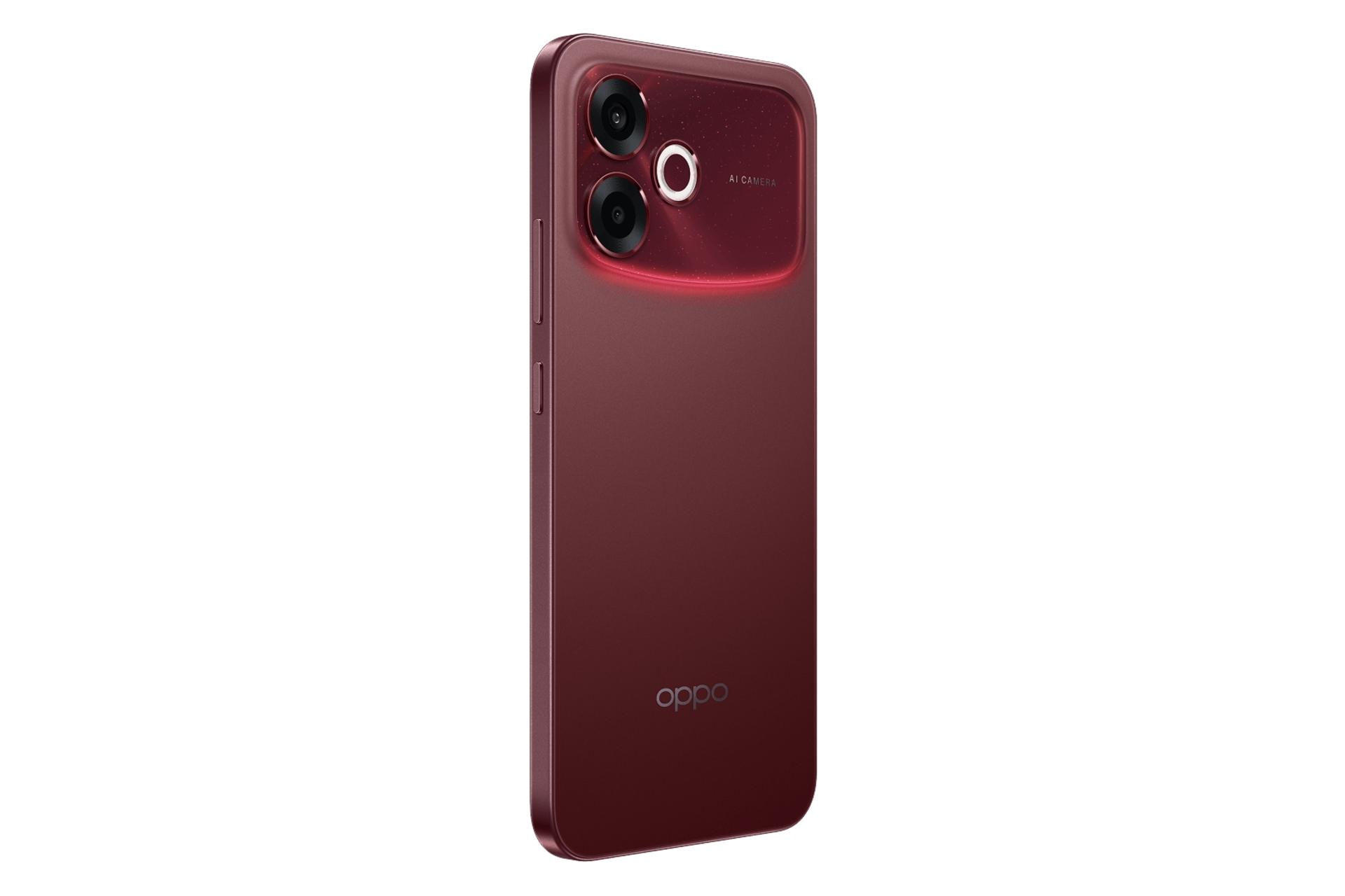 پنل پشت و چینش دوربین گوشی موبایل F33 پرو اوپو قرمز / Oppo F33 Pro