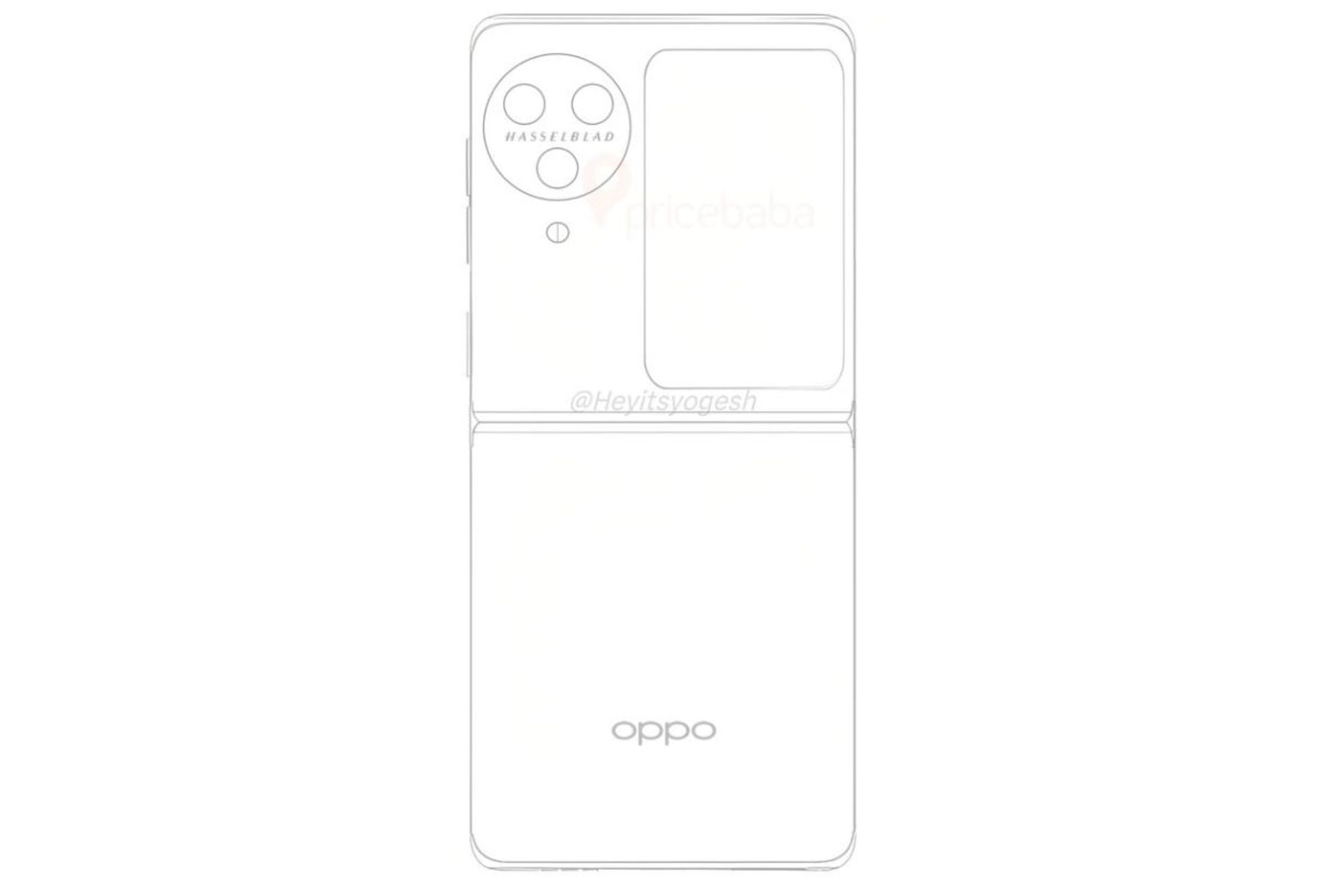 طرح شماتیک اوپو Find N3 Flip