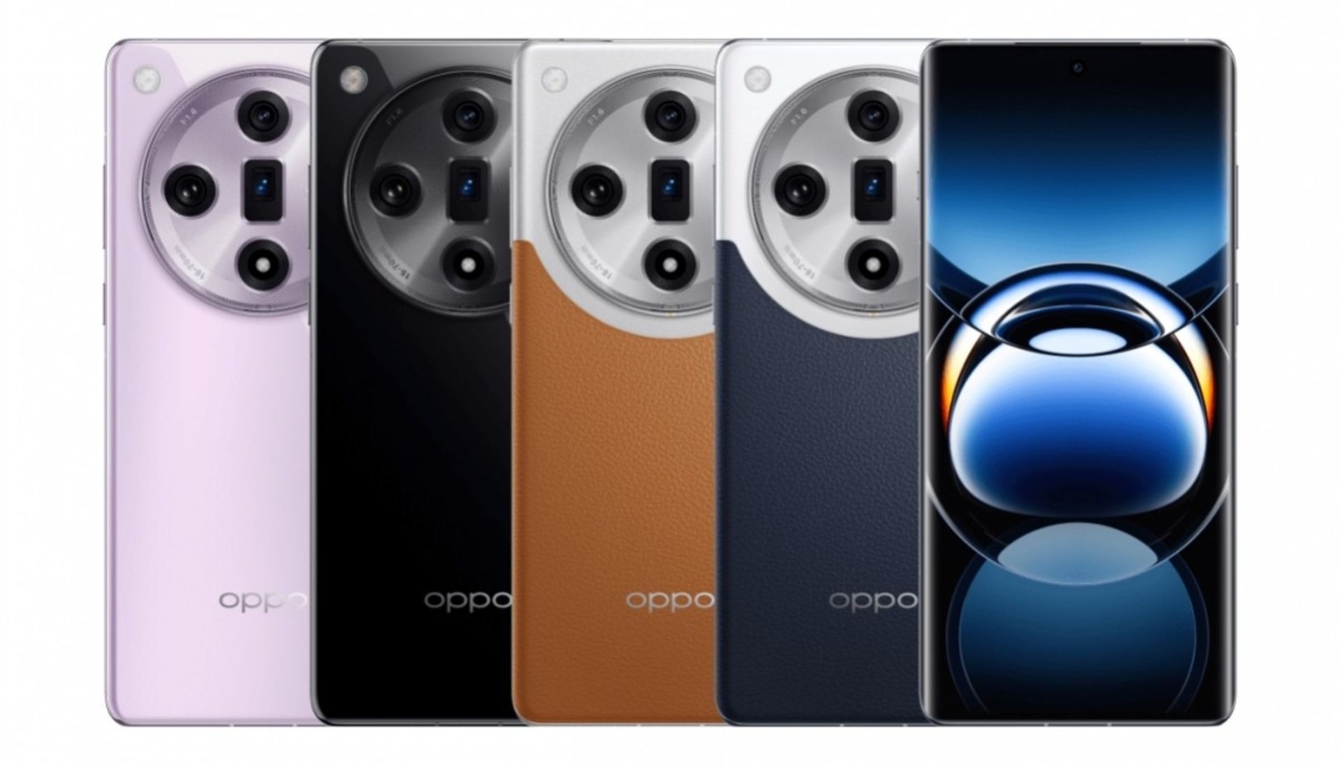 پنل پشتی و جلویی گوشی اوپو فایند X7 در رنگ‌های مختلف