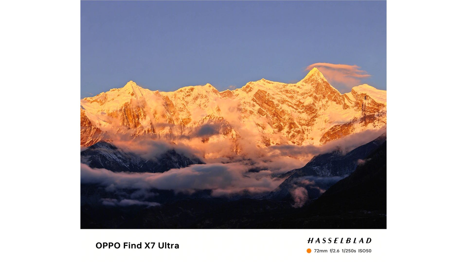 نمونه تصاویر گوشی اوپو فایند X7 اولترا از کوهستان برفی