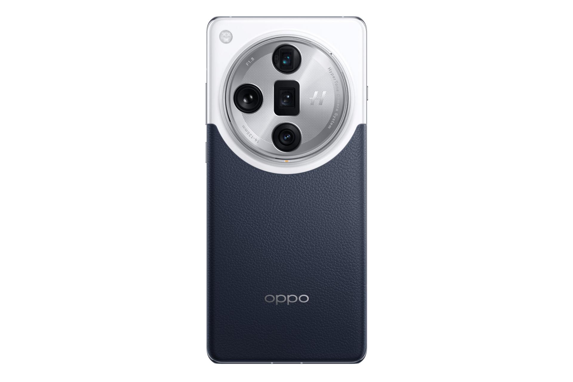 پنل پشت و چینش دوربین گوشی موبایل فایند X7 اولترا اوپو آبی تیره / Oppo Find X7 Ultra