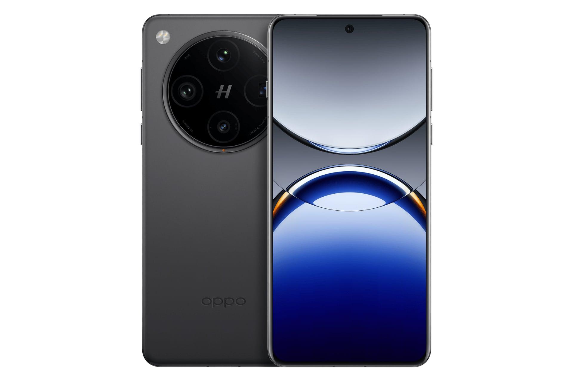 پنل جلو و پشت گوشی موبایل فایند X8 پرو اوپو مشکی / Oppo Find X8 Pro