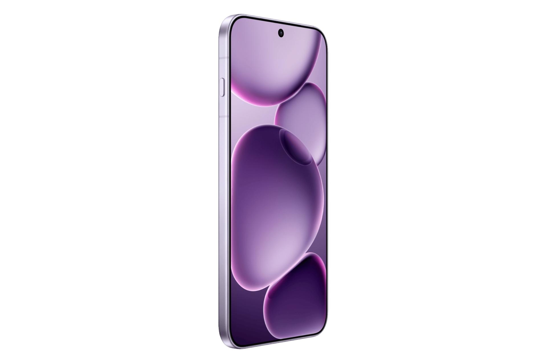 پنل جلو و صفحه نمایش گوشی موبایل فایند X8s پلاس اوپو ارغوانی / Oppo Find X8s Plus