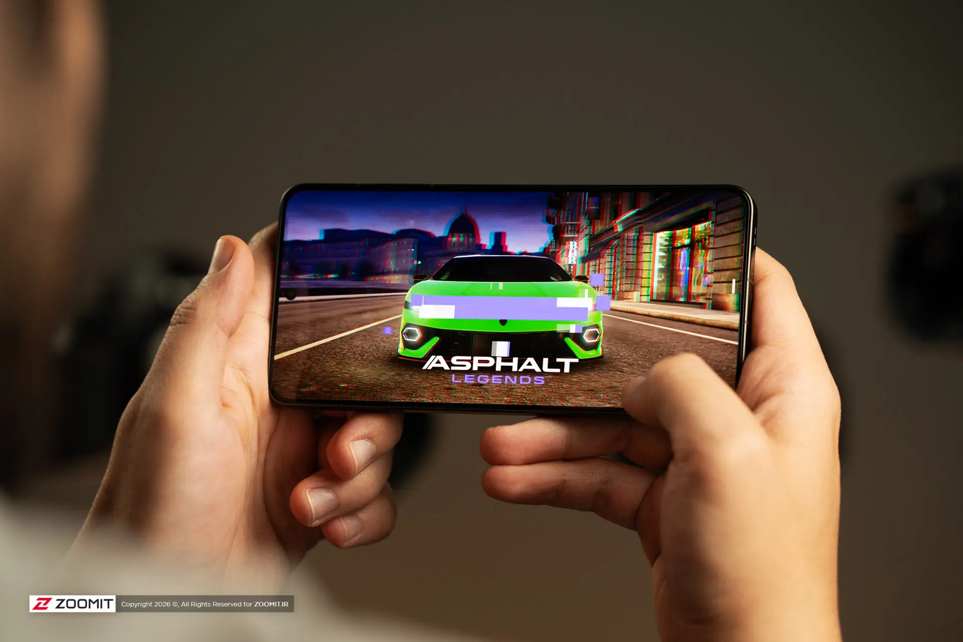گوشی اوپو فایند X9 اولترا (Oppo Find X9 Ultra) در حال اجرای بازی اسفالت لجندز