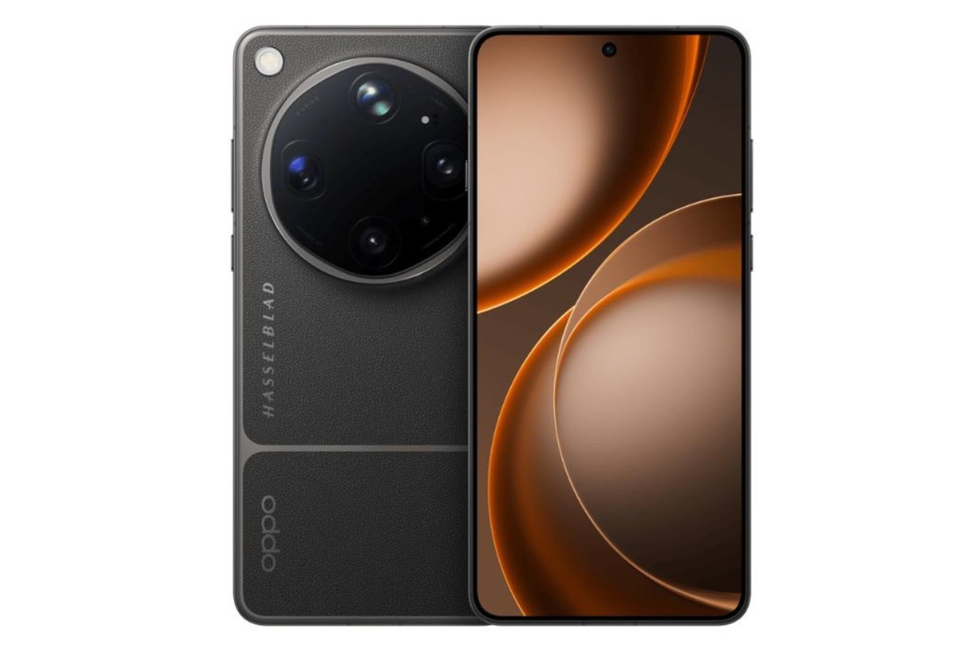 پنل جلو و پشت گوشی موبایل فایند X9 اولترا اوپو مشکی / Oppo Find X9 Ultra