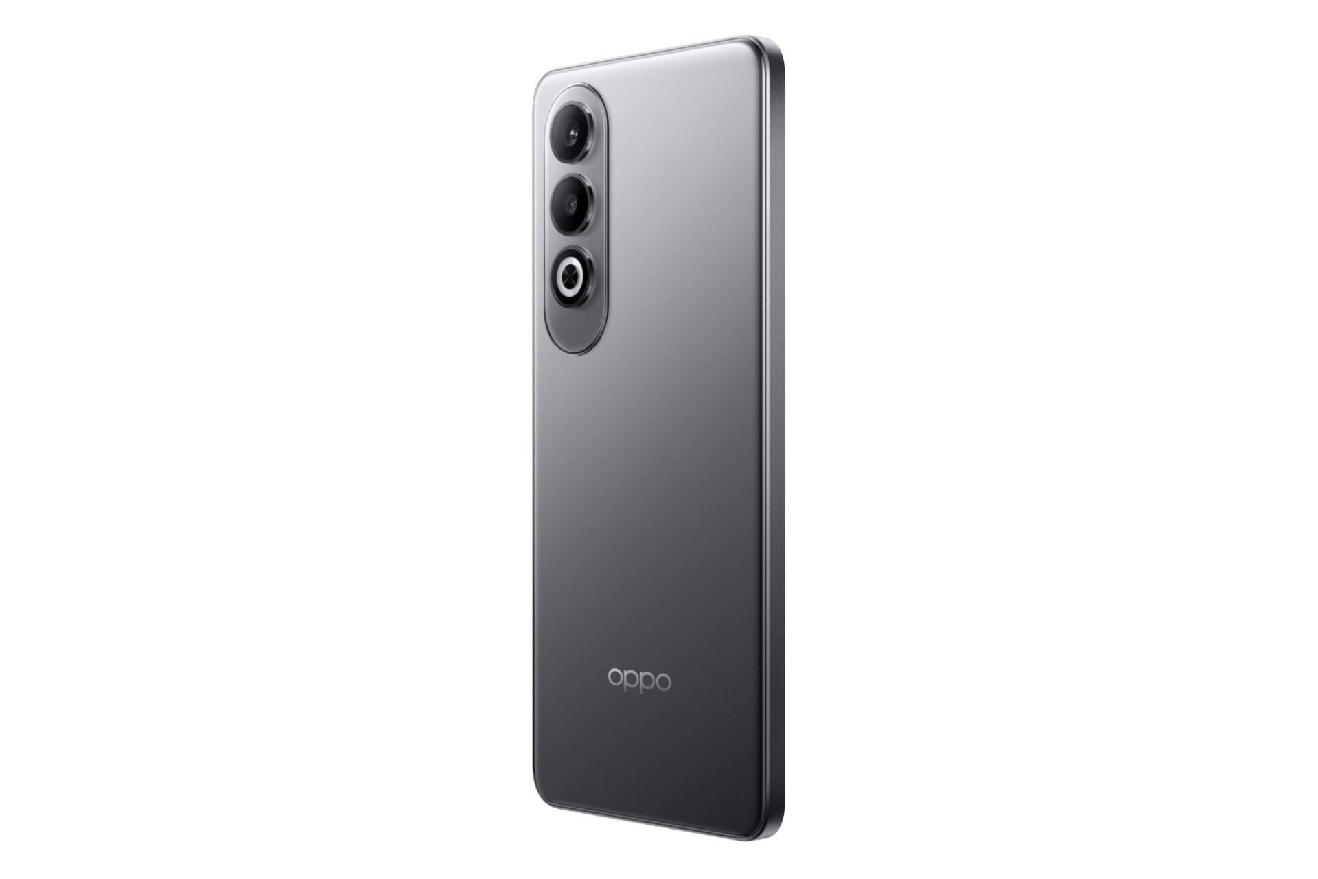 پنل پشت و چینش دوربین گوشی موبایل اوپو Oppo K12 خاکستری تیره