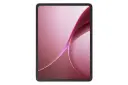 نمای پنل جلوی  تبلت اوپو پد ایر 5 / Oppo Pad Air5 با نمایش حاشیه‌های نمایشگر رنگ صورتی