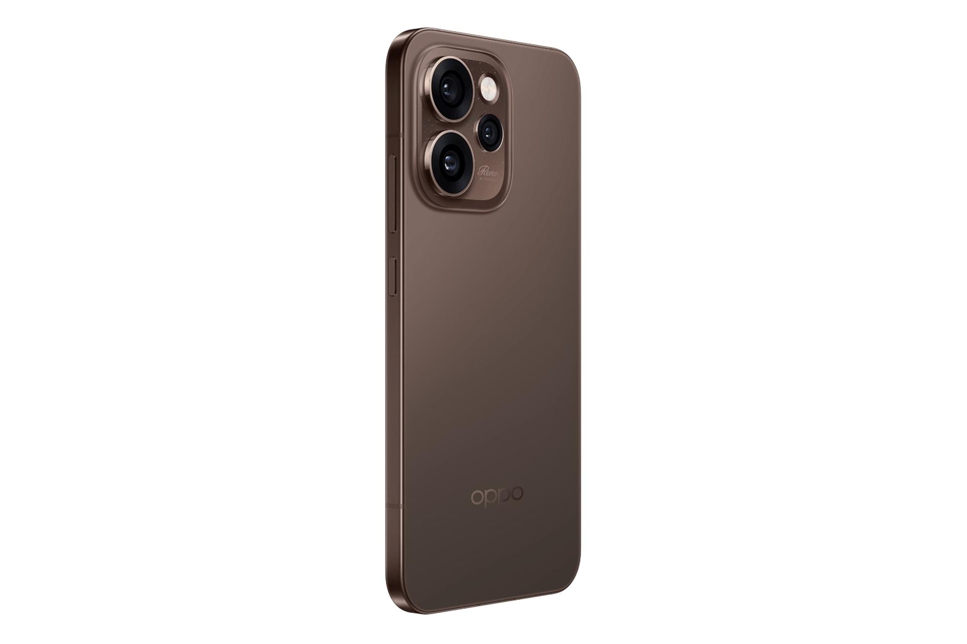 پنل پشت و چینش دوربین گوشی موبایل Reno15 پرو مینی اوپو قهوه ای / Oppo Reno15 Pro Mini