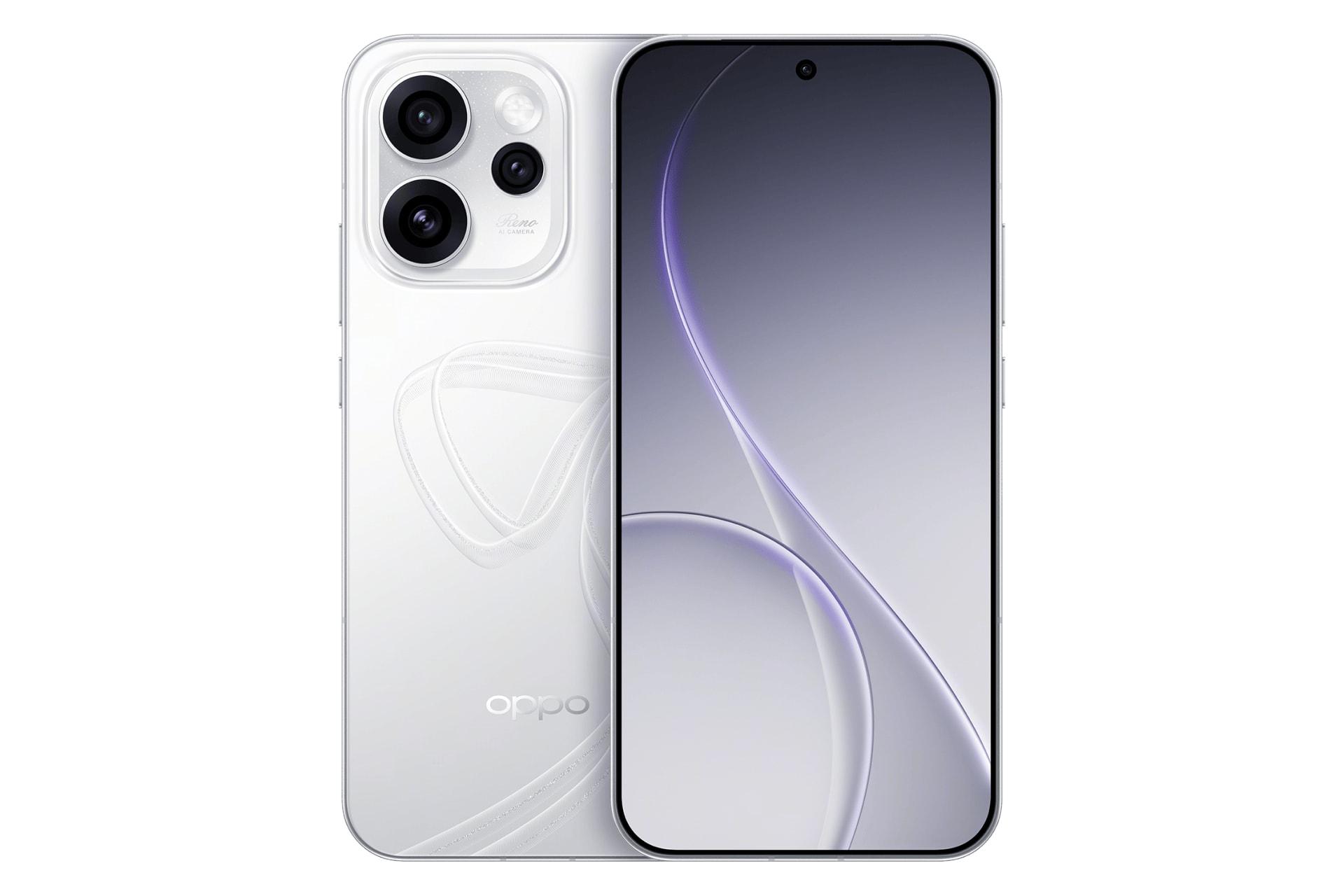پنل جلو و پشت گوشی موبایل Reno15 پرو اوپو سفید / Oppo Reno15 Pro
