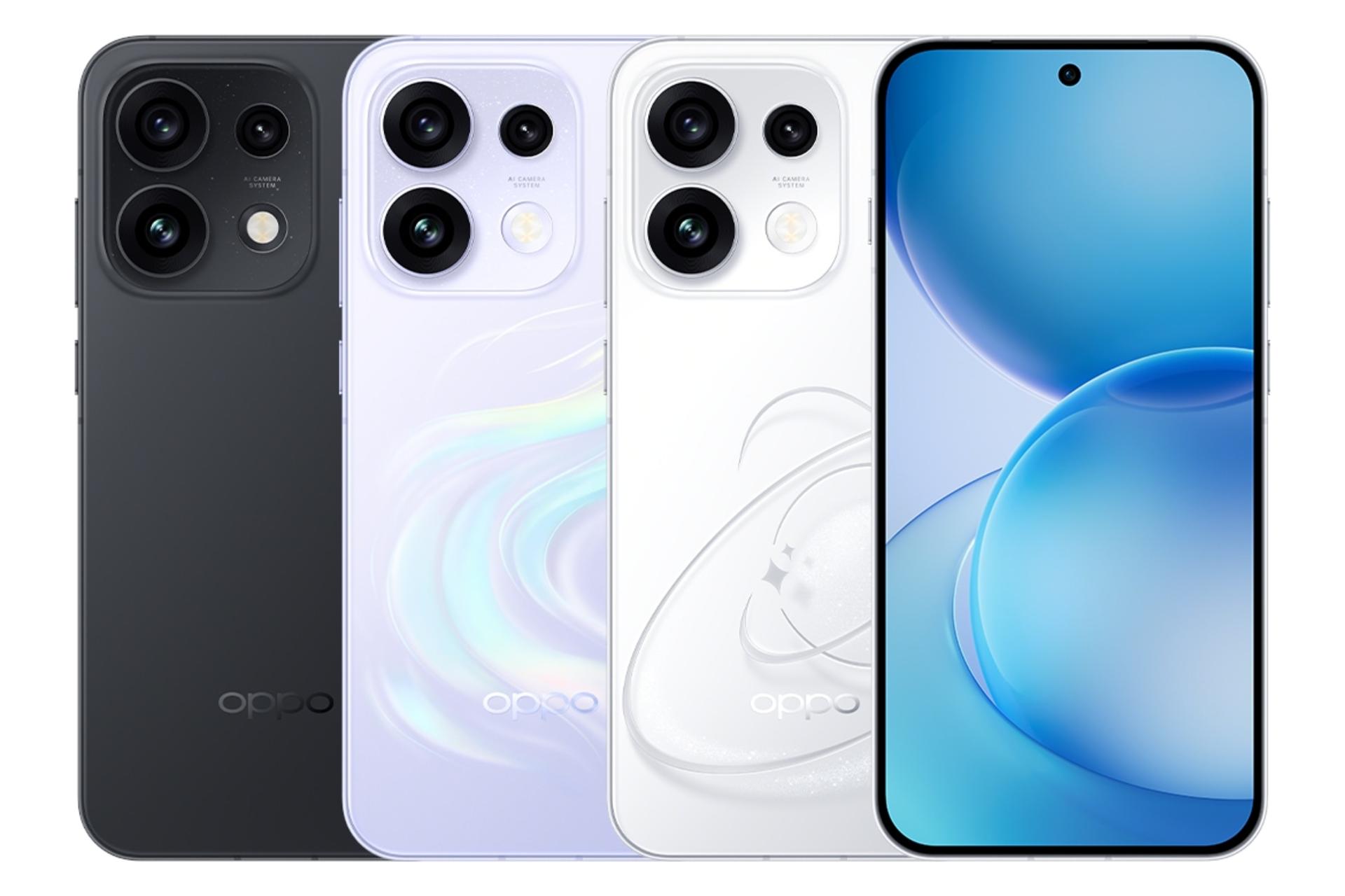 گوشی موبایل اوپو Oppo Reno16 China در رنگ های مختلف