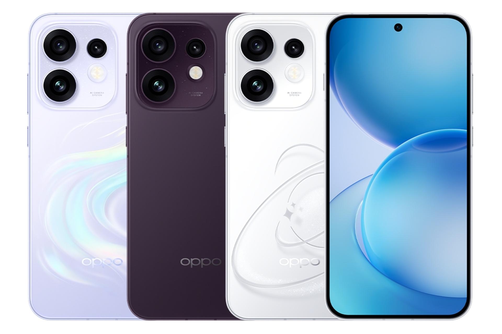 گوشی موبایل اوپو Oppo Reno16 Global در رنگ های مختلف