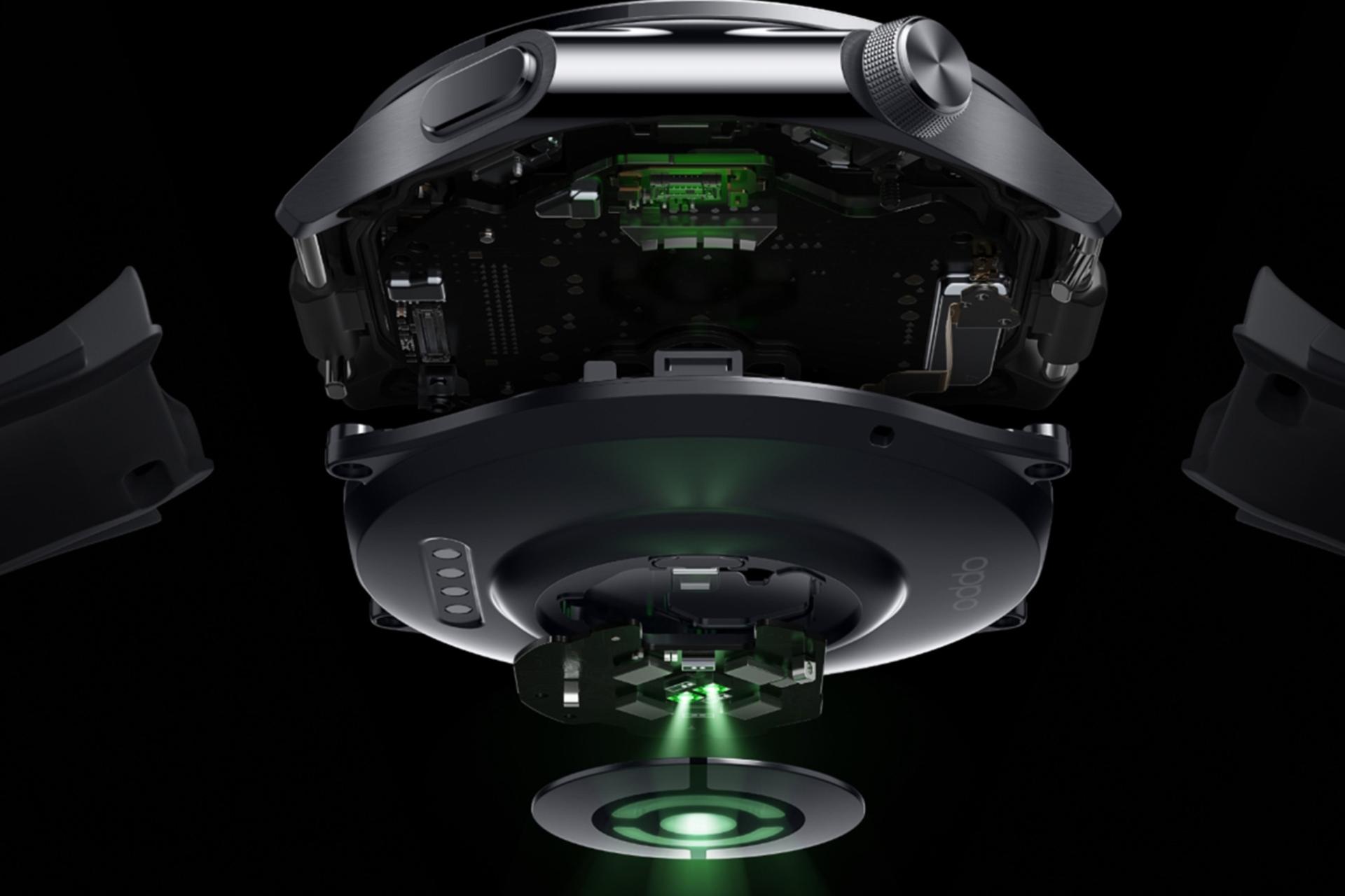 نمای داخلی ساعت هوشمند اوپو Oppo Watch X2