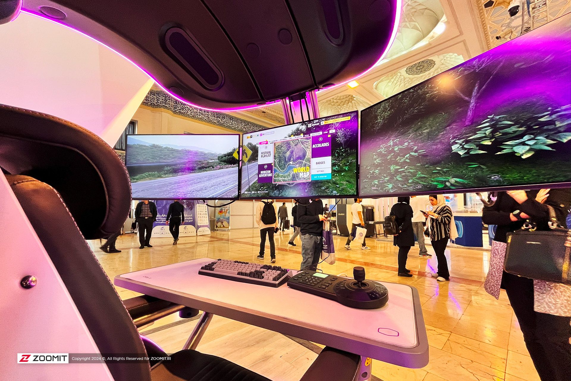 میز و نمایشگرهای کیوسک گیمینگ کولر مستر ORB X