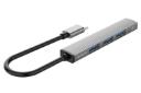 بدنه آلومینیومی هاب USB-C اوریکو 4 پورت مدل AH-13