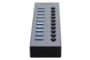 نمای جلوی هاب USB-A اوریکو 10 پورت مدل BT2U3-10AB