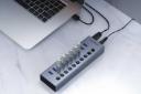 نمای بالای هاب USB-A اوریکو 13 پورت مدل BT2U3-13AB