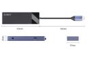 ابعاد و اندازه هاب USB-C اوریکو 6 پورت مدل DM-6P