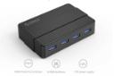 سرعت انتقال اطلاعات هاب USB-A اوریکو 4 پورت مدل H4928-U3-V1