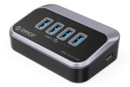 نمای سمت راست هاب USB-C اوریکو 4 پورت مدل M34A-G2