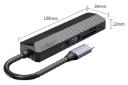 ابعاد و اندازه هاب USB-C اوریکو 5 پورت مدل MDK-5P