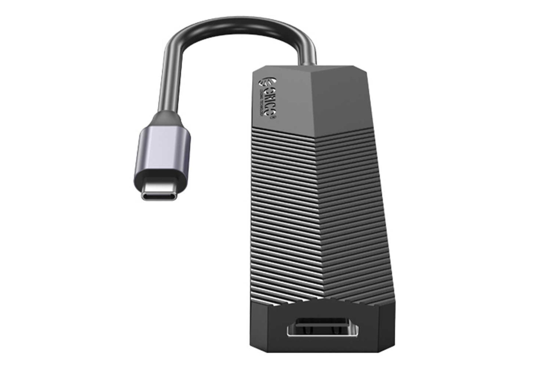 نمای جلوی هاب USB-C اوریکو 5 پورت مدل MDK-5P