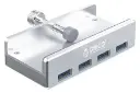 نمای سمت چپ هاب USB هاب USB-A اوریکو 4 پورت مدل MH4PU-P
