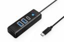 هاب USB هاب USB-C اوریکو 3 پورت مدل PWC2U-C3 رنگ مشکی