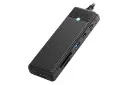 هاب USB هاب USB-C اوریکو 6 پورت مدل PWD-6PS رنگ مشکی