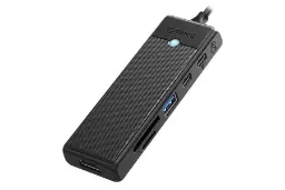 هاب USB هاب USB-C اوریکو 6 پورت مدل PWD-6PS رنگ مشکی