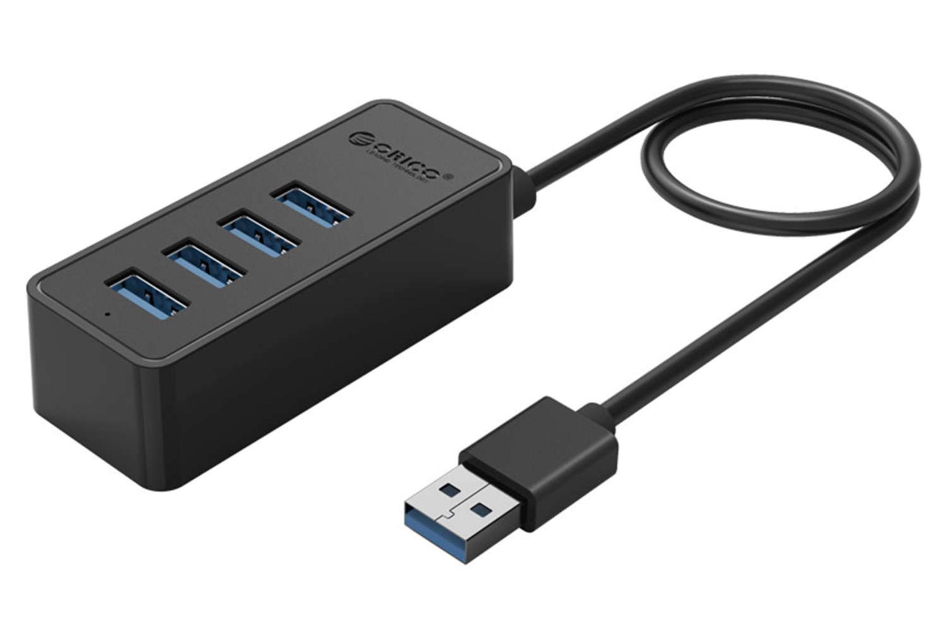 کابل 30 سانتی‌متری هاب USB-A اوریکو 4 پورت مدل W5P-U3