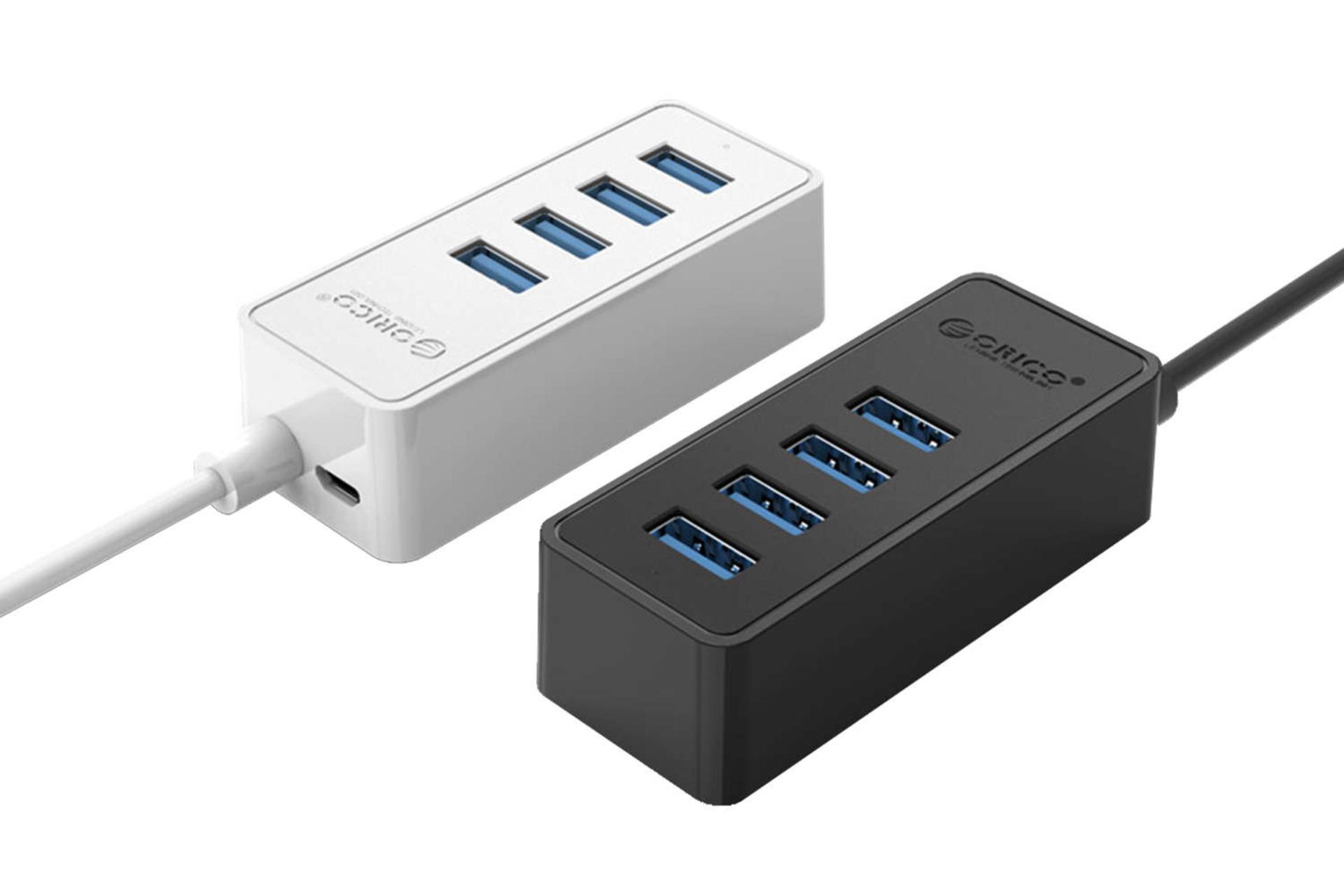 رنگبندی هاب USB-A اوریکو 4 پورت مدل W5P-U3